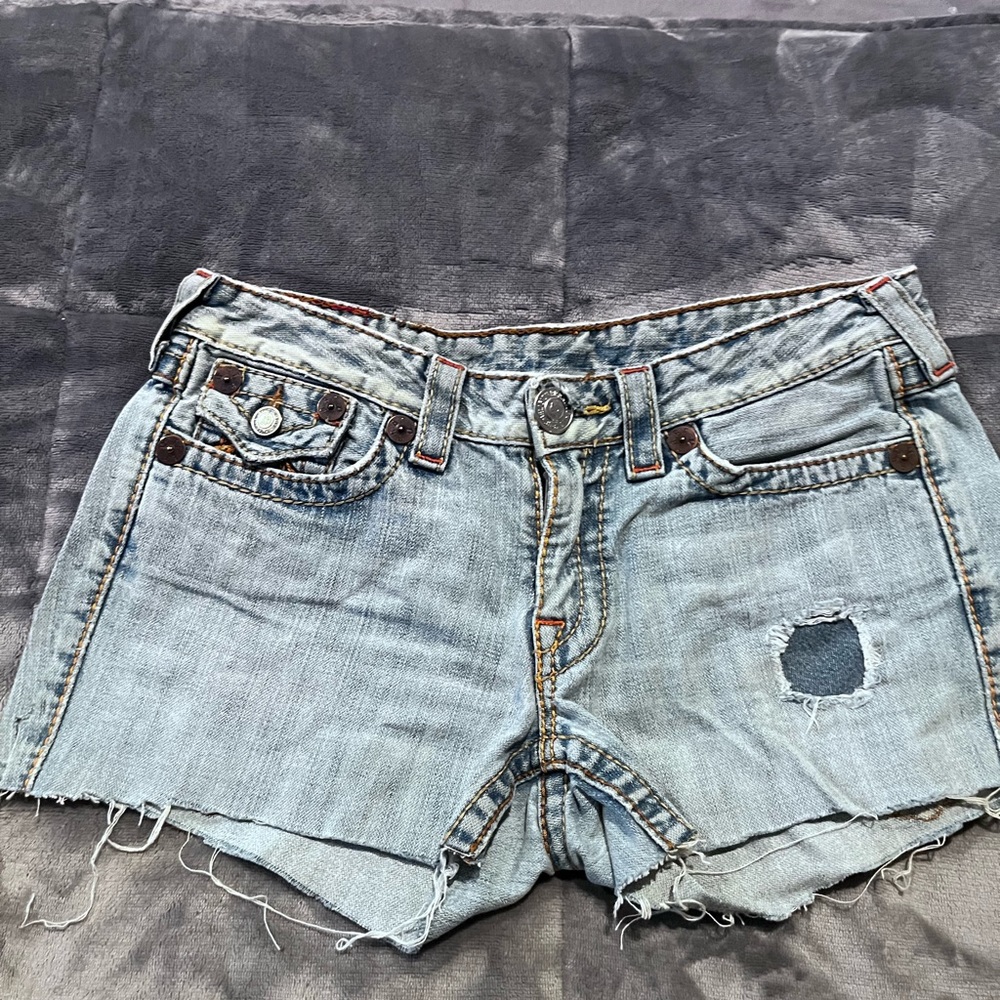 True Religion Daisy Duke shorts